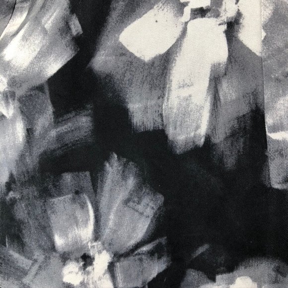 Rebecca Taylor Silk Blouse with Knit Short Sleeves - Picture 4 of 8